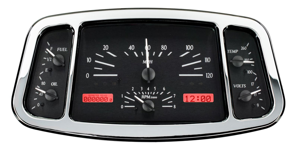 193334 FORD CAR VHX SYSTEM BLACK ALLOY STYLE FACE BLUE DISPLAY