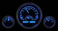 TRIPLE ROUND UNIVERSAL VHX SYSTEM BLACK ALLOY STYLE FACE BLUE DISPLAY