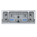 193536 1939 FORD CAR VHX SYSTEM BLACK ALLOY STYLE FACE BLUE DISPLAY