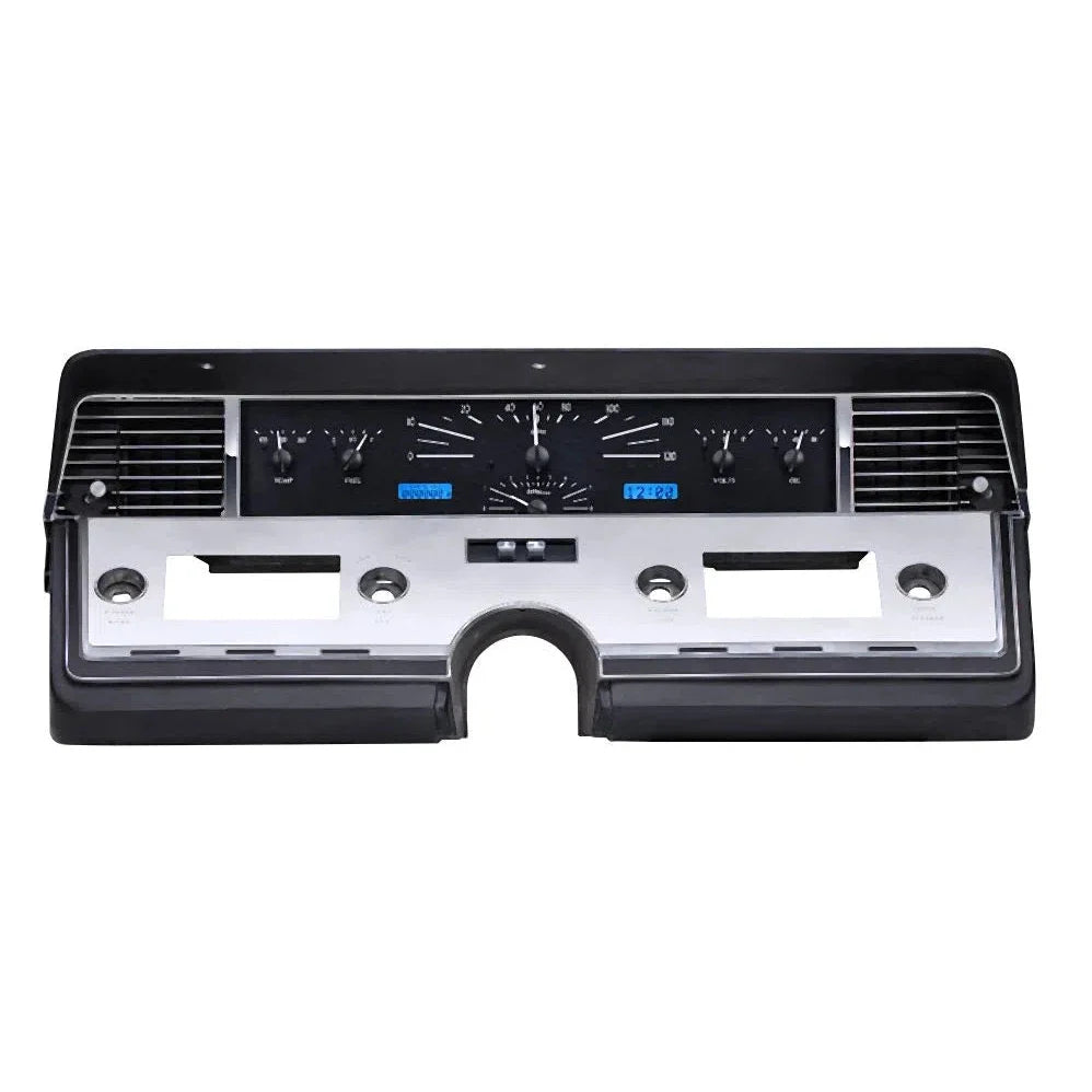 196669 LINCOLN CONTINENTAL VHX SYSTEM BLACK ALLOY STYLE FACE RED DISPLAY