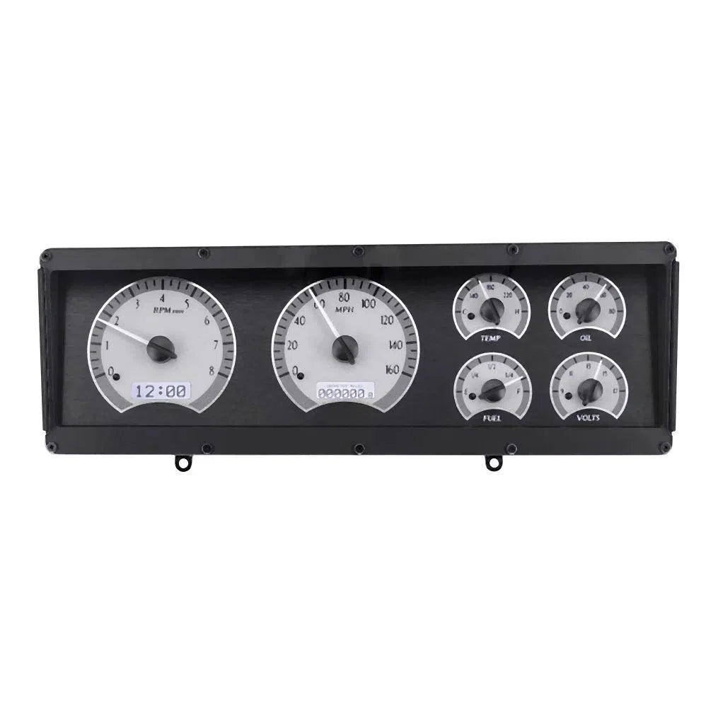 197888 CUTLASS VHX SYSTEM BLACK ALLOY STYLE FACE WHITE DISPLAY