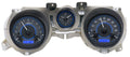 197173 MUSTANG VHX SYSTEM CARBON FIBER STYLE FACE BLUE DISPLAY