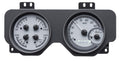 1969 FIREBIRD VHX SYSTEM SILVER ALLOY STYLE FACE WHITE DISPLAY