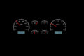 197883 MALIBU VHX SYSTEM BLACK ALLOY STYLE FACE WHITE DISPLAY