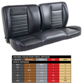 60" SPLIT BACK BENCH SEAT, CRUISER