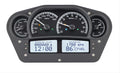 RACE INSPIRED VHX SYSTEM CARBON FIBER STYLE FACE BLUE DISPLAY