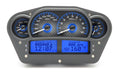 RACE INSPIRED VHX SYSTEM CARBON FIBER STYLE FACE BLUE DISPLAY