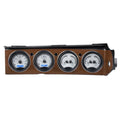197074 CHALLENGER/ EBODY RALLYE DASH VHX SYSTEM SILVER ALLOY STYLE FACE BLUE