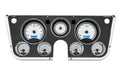 196772 CHEVY TRUCK VHX SYSTEM ANALOG CLOCK CARBON FIBER STYLE FACE RED DISPL