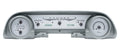 196364 FORD GALAXIE VHX SYSTEM SILVER ALLOY STYLE FACE BLUE DISPLAY