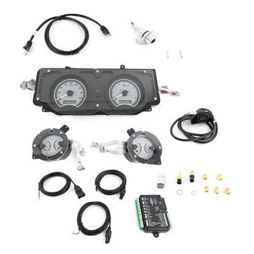 196667 FORD FAIRLANE VHX SYSTEM SILVER ALLOY STYLE FACE BLUE DISPLAY