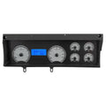 197072 MALIBU/ EL CAMINO VHX SYSTEM SILVER ALLOY STYLE FACE BLUE DISPLAY