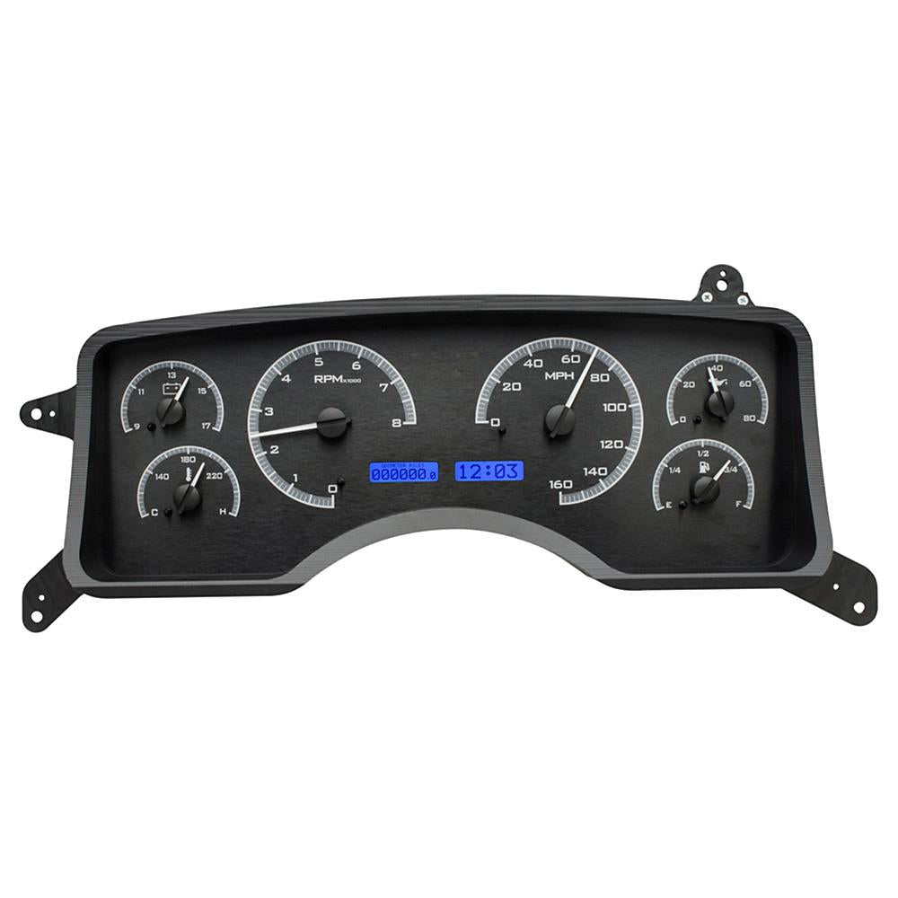 199093 MUSTANG VHX SYSTEM BLACK ALLOY STYLE FACE BLUE DISPLAY