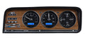 197385 WAGONEER/JTRUCKS VHX SYSTEM SILVER ALLOY STYLE FACE BLUE DISPLAY