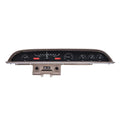 1962 FORD GALAXIE VHX SYSTEM BLACK ALLOY STYLE FACE RED DISPLAY