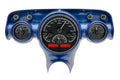 1957 CHEVY CAR VHX SYSTEM BLACK ALLOY STYLE FACE RED DISPLAY