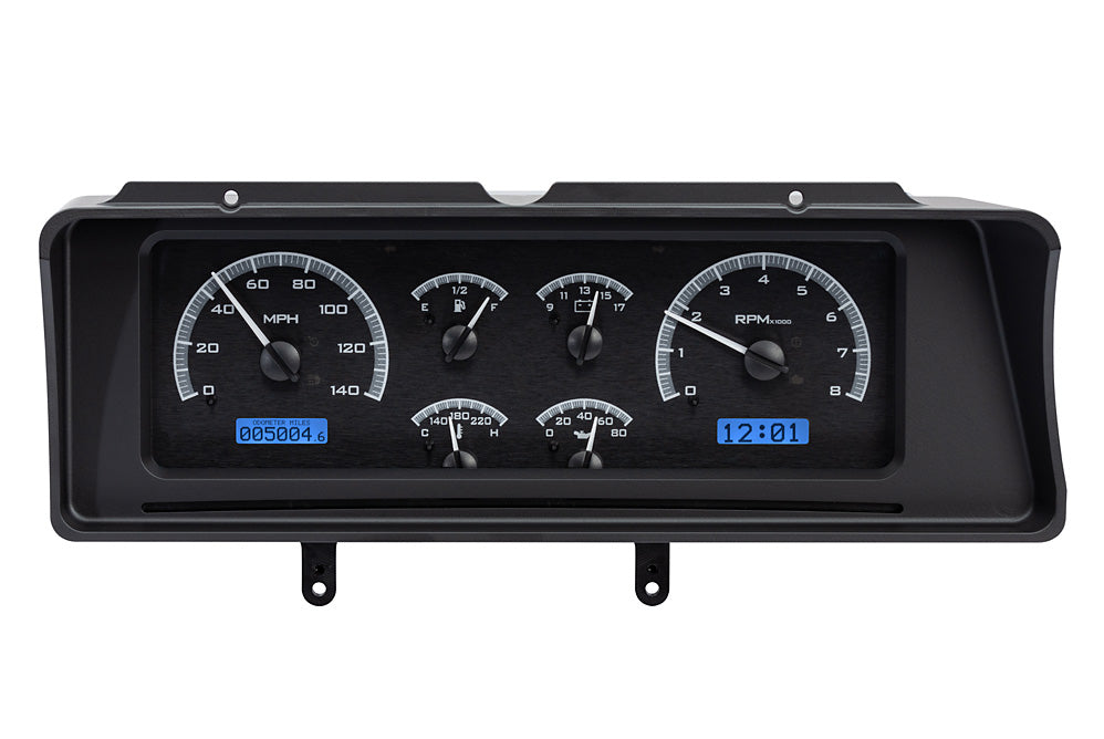 197883 MALIBU VHX SYSTEM BLACK ALLOY STYLE FACE BLUE DISPLAY