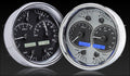 SINGLE ROUND VHX SYSTEM CARBON FIBER STYLE FACE BLUE DISPLAY