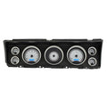 1967 IMPALA/CAPRICEVHX SYSTEM SILVER ALLOY STYLE FACE RED DISPLAY