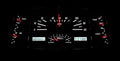 193334 FORD CAR VHX SYSTEM SILVER ALLOY STYLE FACE WHITE DISPLAY