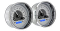 DUAL ROUND UNIVERSAL VHX SYSTEM SILVER ALLOY STYLE FACE BLUE DISPLAY