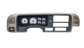 199598 CHEVY PICKUP VHX SYSTEM SILVER ALLOY STYLE FACE WHITE DISPLAY
