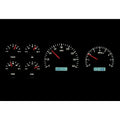 198791 FORD PICKUP VHX SYSTEM SILVER ALLOY STYLE FACE WHITE DISPLAY