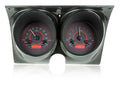 196768 CAMARO/FIREBIRD VHX SYSTEM CARBON FIBER STYLE FACE BLUE DISPLAY