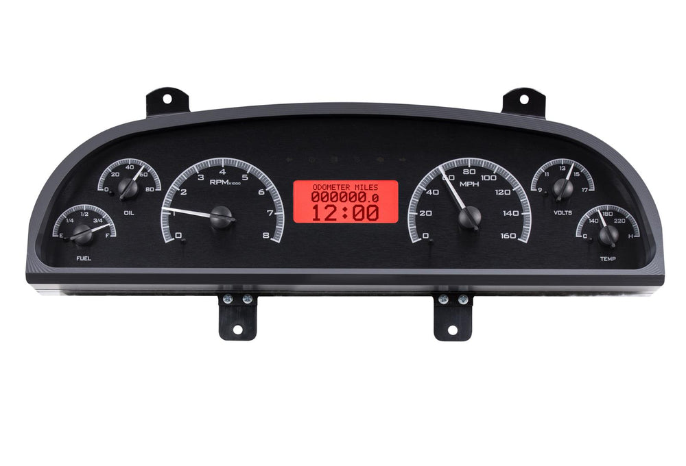 199496 CAPRICE/IMPALA SS VHX SYSTEM BLACK ALLOY STYLE FACE RED DISPLAY