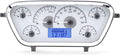 195355 FORD F100 VHX SYSTEM SILVER ALLOY STYLE FACE BLUE DISPLAY