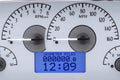 195355 FORD F100 VHX SYSTEM SILVER ALLOY STYLE FACE BLUE DISPLAY