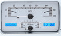 193536 1939 FORD CAR VHX SYSTEM SILVER ALLOY STYLE FACE BLUE DISPLAY