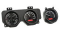 197072 PONTIAC GTO VHX SYSTEM SILVER ALLOY STYLE FACE WHITE DISPLAY