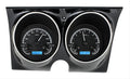 196768 CAMARO/FIREBIRD VHX SYSTEM SILVER ALLOY STYLE FACE WHITE DISPLAY