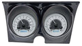 196768 CAMARO/FIREBIRD VHX SYSTEM SILVER ALLOY STYLE FACE WHITE DISPLAY
