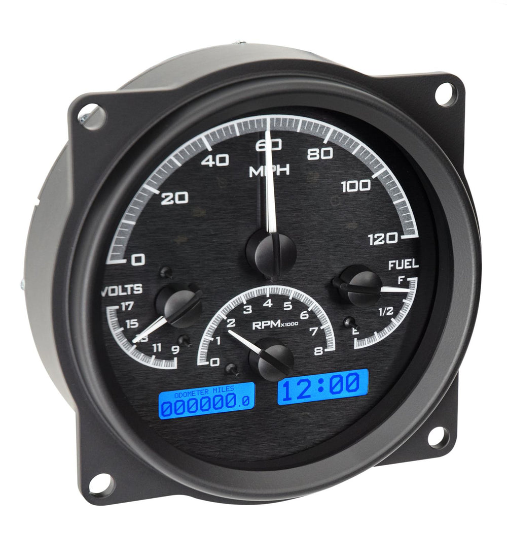 195586 CJ VHX SYSTEM BLACK ALLOY STYLE FACE WHITE DISPLAY