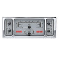 193536 1939 FORD CAR VHX SYSTEM SILVER ALLOY STYLE FACE RED DISPLAY