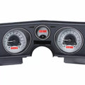 1969 CHEVELLE/ EL CAMINO VHX SYSTEM SILVER ALLOY STYLE FACE RED DISPLAY