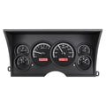 198894 CHEVY PICKUP VHX SYSTEM BLACK ALLOY STYLE FACE RED DISPLAY