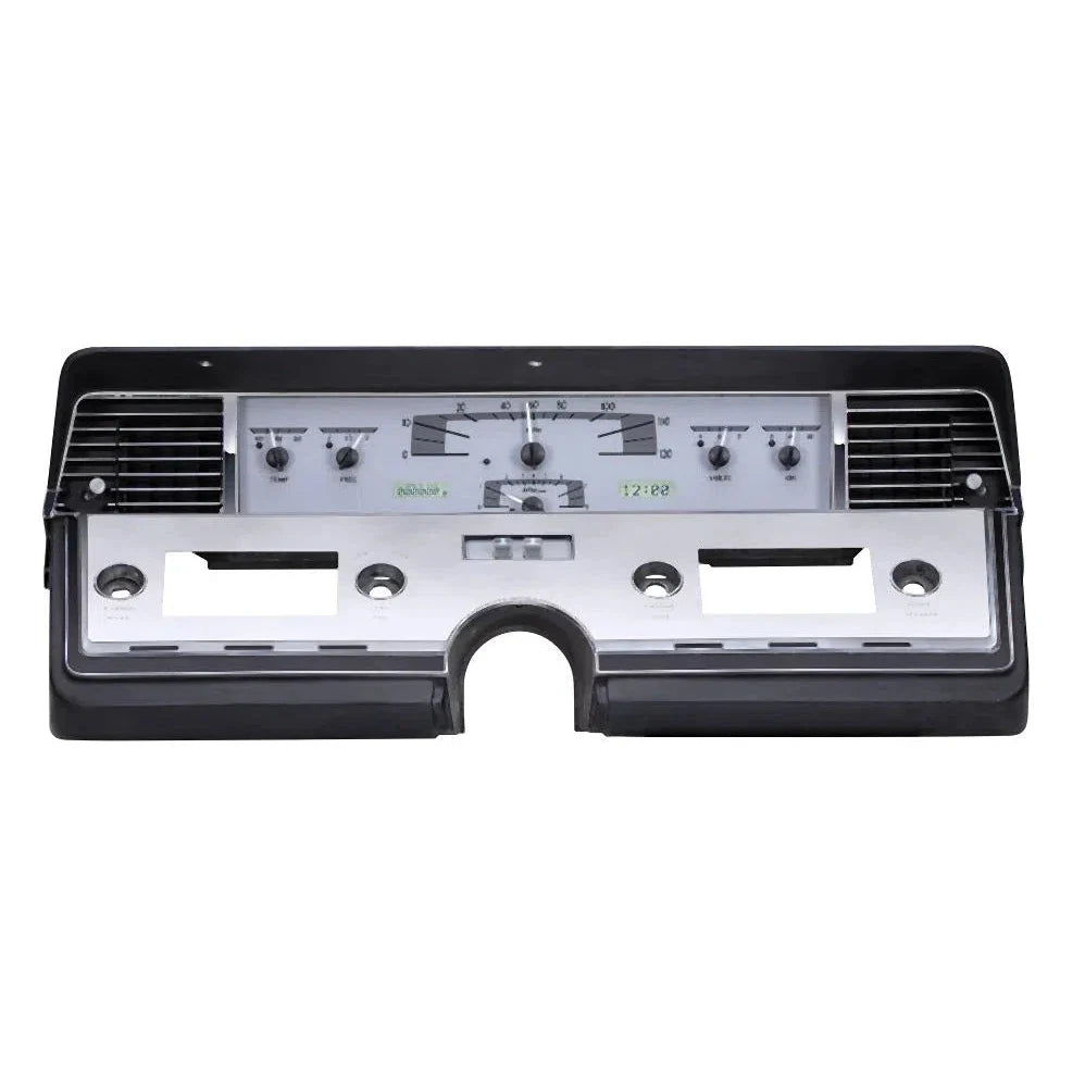 196669 LINCOLN CONTINENTAL VHX SYSTEM BLACK ALLOY STYLE FACE BLUE DISPLAY