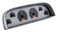 196063 CHEVY PICKUP VHX SYSTEM SILVER ALLOY STYLE FACE RED DISPLAY