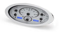 1932 FORD CAR VHX SYSTEM SILVER ALLOY STYLE FACE BLUE DISPLAY