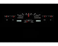 196669 LINCOLN CONTINENTAL VHX SYSTEM BLACK ALLOY STYLE FACE WHITE DISPLAY