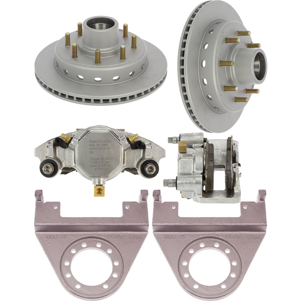 ONE WHEEL INTEGRAL 7000LB MAXX COATING DISC BRAKES