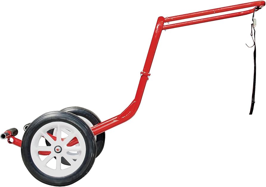 MONSTER DOLLY M2 W/20WHEELS(RED FRAME W/WHITE WHEELS)