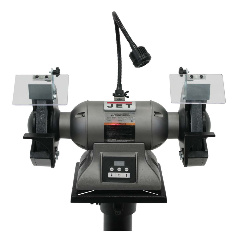 IBG8VS 8IN VARIABLE SPEED INDUSTRIAL BENCH GRINDER GRAY