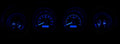 196970 MUSTANG VHX SYSTEM BLACK ALLOY STYLE FACE BLUE DISPLAY