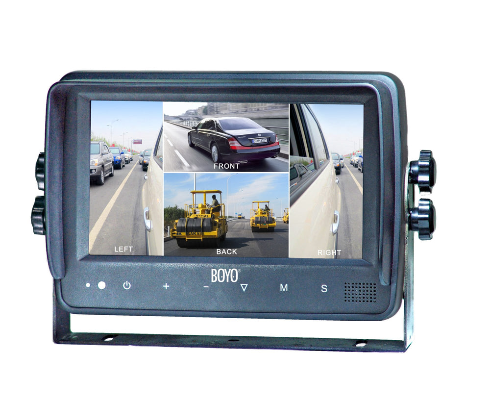 7' WATERPROOF QUAD MONITOR WITH TOU
