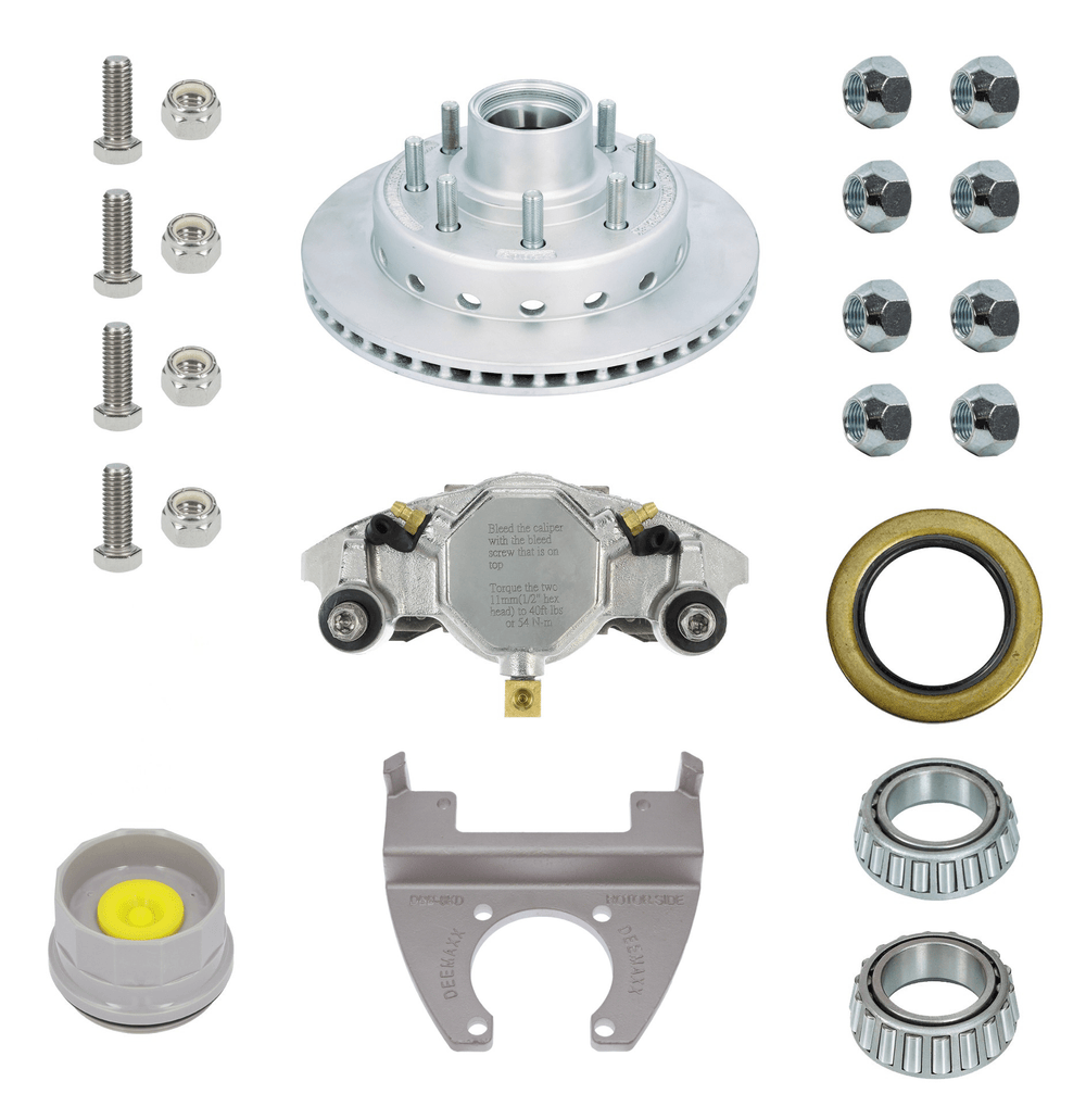 ONE WHEEL INTEGRAL 8000LB MAXX COATING DISC BRAKES