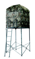 7FT BASE CAMP DELUXE QUAD POD WITH BLIND ENCLOSURE